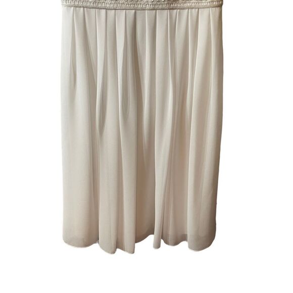 Sue Wong Embellished Lace White Fit & Flair Dress Size 0 - Picture 5 of 11